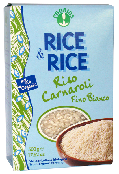 Orez bio carnaroli alb fin