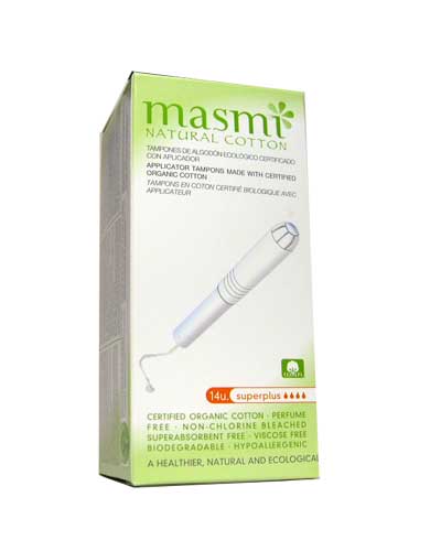 Tampoane superplus bumbac bio cu aplicator