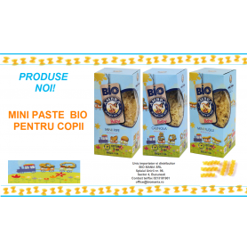 Produse noi: Mini Paste bio pentru copii
