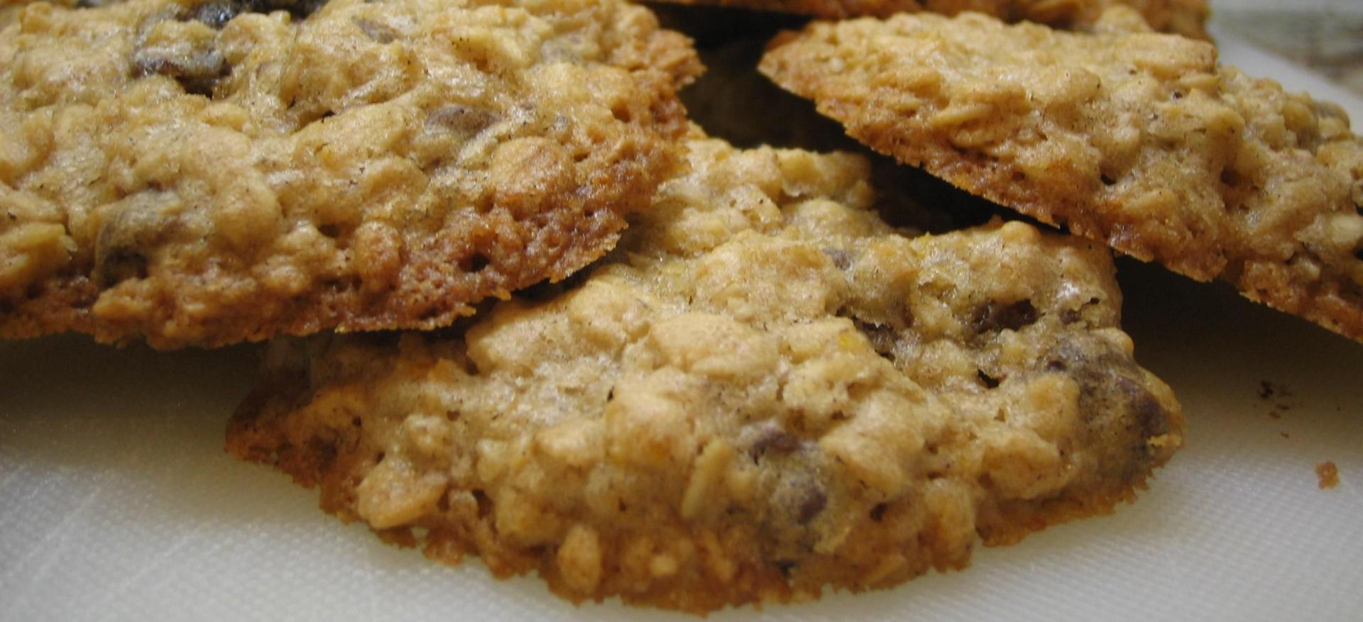 Retete cu lapte vegetal bio din cereale - Cookies cu fulgi de ovaz