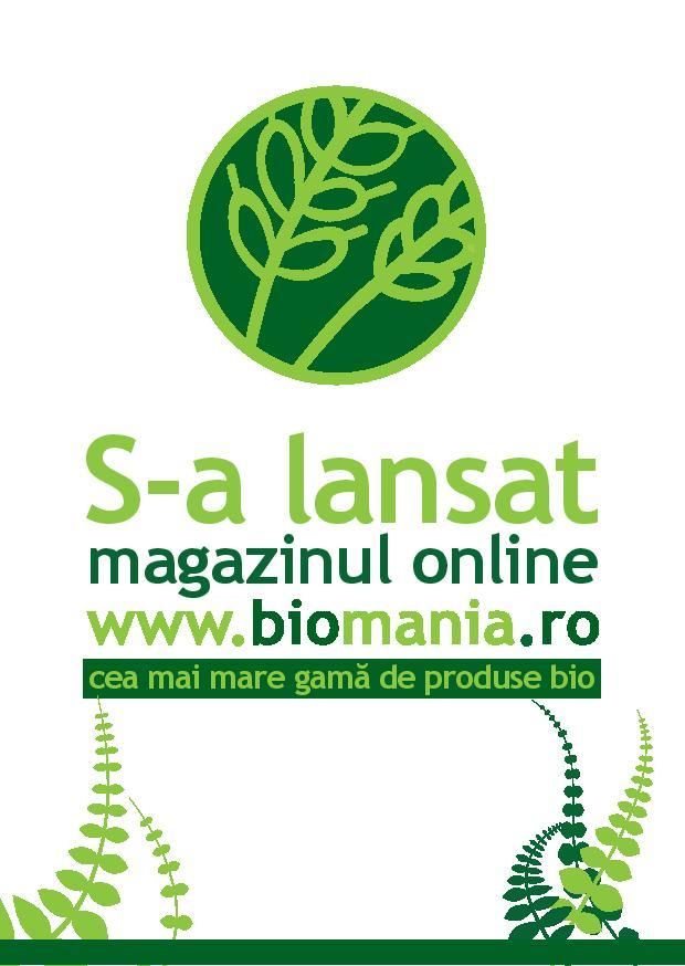 S-a deschis biomania.ro, magazinul online cu produse bio