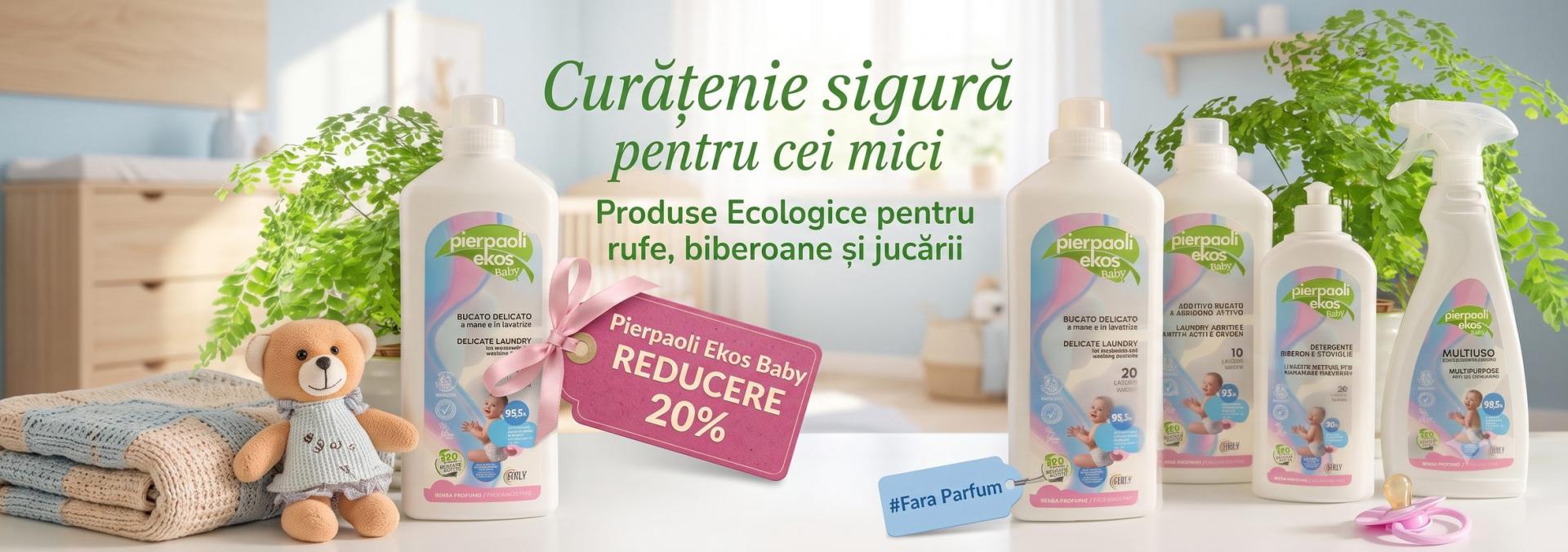 Promotie 20% Pierpaoli Ekos Baby