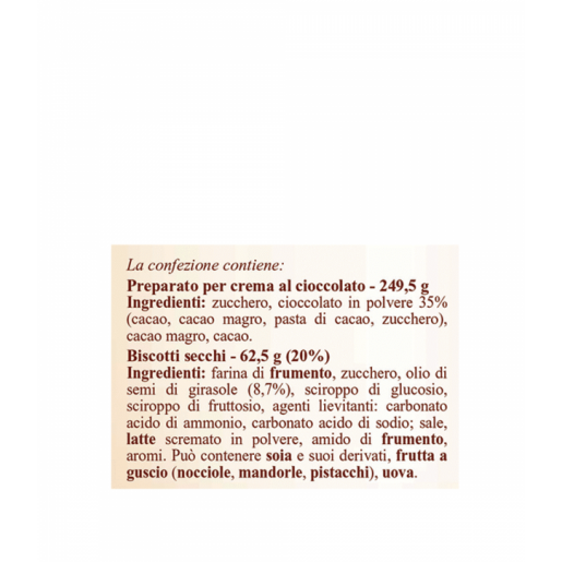 Preparat pentru Prajitura de ciocolata, fara coacere, S.Martino, 312g