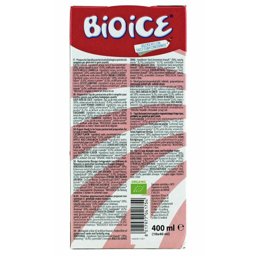 Inghetata BIO ICE fructe speciale (vegana) 400ml