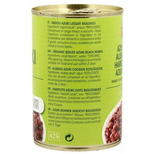 Fasole Azuki bio, La Finestra Sul Cielo 400g