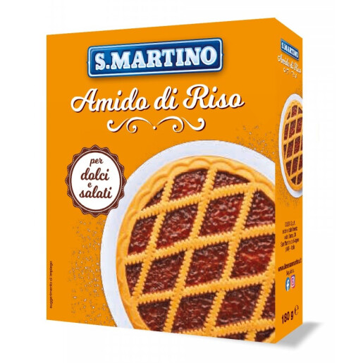 Amidon de orez, fara gluten, S.Martino 180g 