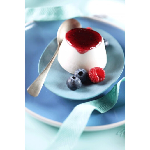 Pudră pentru Budincă Panna Cotta cu mix de fructe de padure, Fără Gluten, S.Martino, 105g