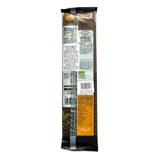 Paste Spaghete din Hrisca bio, fara gluten, Fior di Loto 250g