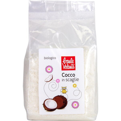 Nuca de cocos fulgi bio, Baule Volante 250g 