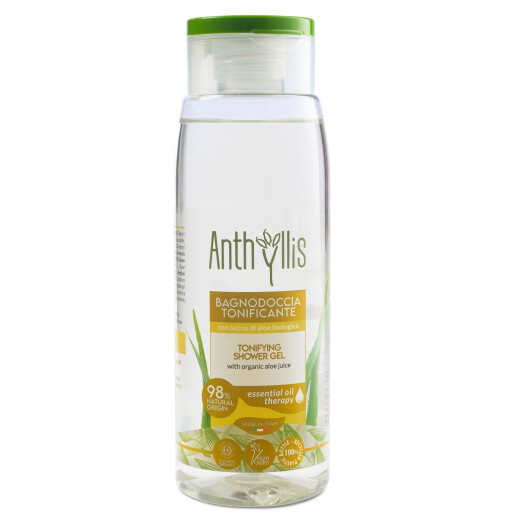 Sampon si gel de dus tonifiant cu Aloe ECO BIO Anthyllis 300 ml
