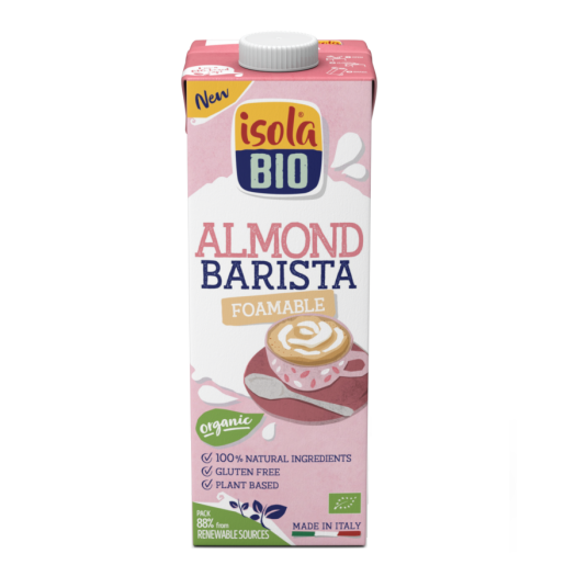 Băutura Bio de Migdale Barista, fara gluten, Isola Bio, 1l