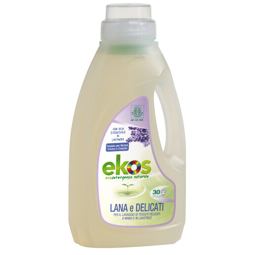 Detergent lichid ECO pentru lana si rufe delicate Ekos 1000ml