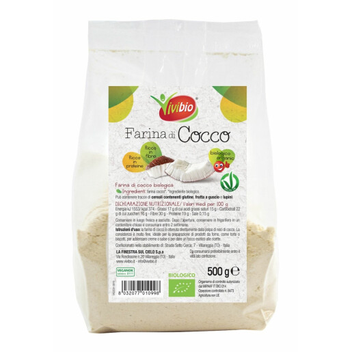 Faina bio de cocos Vivibio 500g