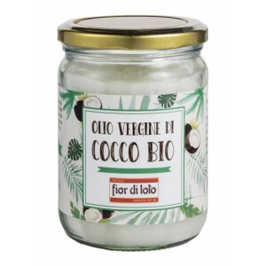 Ulei de cocos bio virgin, Fior di Loto 450ml