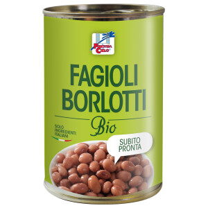 Fasole Borlotti bio 400g 