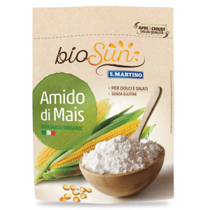 Amidon bio de porumb fara gluten, vegan 120g bioSUN
