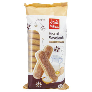 Piscoturi bio Savoiardi, Baule Volante, 200g