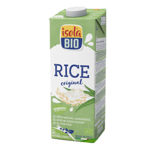 Băutură Bio din orez, fara gluten, Isola Bio, 1l