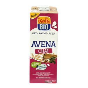 Bautura Bio din ovaz Chai (cu cardamon, cuisoare, scortisoara), fara zahar, Isola Bio, 1l