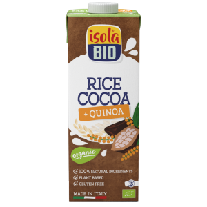 Bautura bio din orez, quinoa si cacao Isola Bio 1L (fara lactoza, fara gluten)