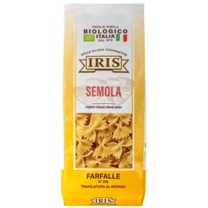 Paste bio Farfalle din grau dur, Iris 500g.