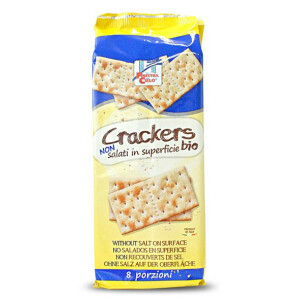 Crackers bio (fara sare la suprafata) 