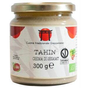 Tahini bio, crema de susan, vegan, Vivibio 300g 