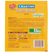 Vanilie Bourbon bio fără gluten 2 plicuri, 4g. BioSun S.Martino