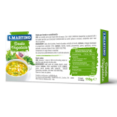 Cuburi vegetale pentru supa, fara glutamat, fara gluten (10 cuburi) S.Martino, 110g