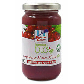 Gem bio de coacaze rosii (indulcit cu pulpa de mere) 220g (produs vegan)