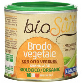 Amestec vegetal granular bio pentru supa fara gluten, fara drojdie 120g bioSUN