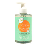 Sapun lichid delicat pentru maini si fata cu hidrolat de Musetel Bio, vegan, Bioconte, 300 ml