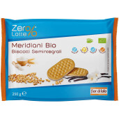Biscuiti bio semintegrali Meridiani, fara lapte, fara oua, fara drojdie, fara ulei de palmier, vegan Zer% Latte 250g