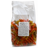 Paste bio Fusilli mix de linte (galbena, verde, rosie), fara gluten, vegan, Fior di Loto 225g