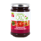 Gem bio de capsune, vegan, La Finestra Sul Cielo 320g