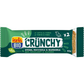 Baton Bio crocant cu ovăz, alune și migdale, Isola Bio 50g 