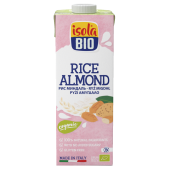 Bautura bio din orez cu migdale Isola Bio 1L (fara gluten, fara lactoza) 
