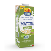 Băutură bio din Ovăz cu Matcha, fara zahar, Isola Bio,1l