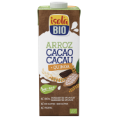 Băutura bio din orez, quinoa si cacao Isola Bio 1L (fara lactoza, fara gluten)