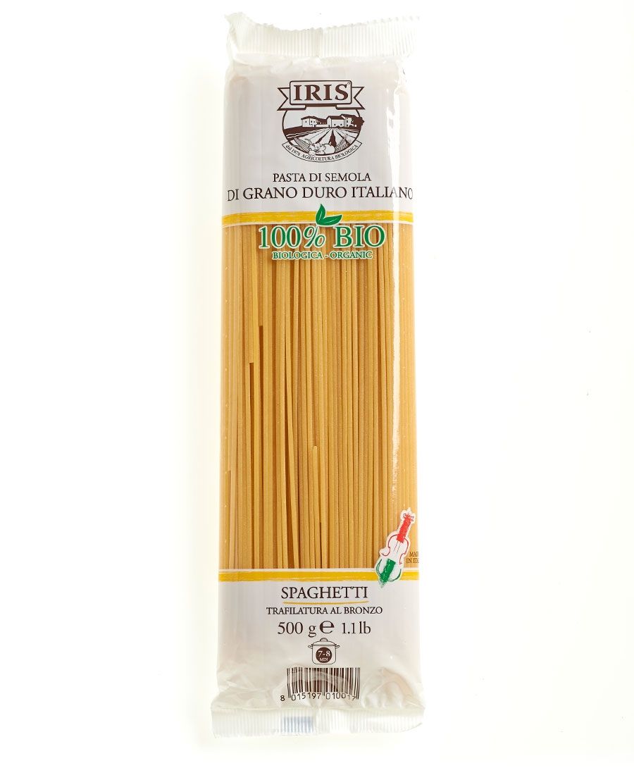 Paste bio Spaghete din grau dur 500g.